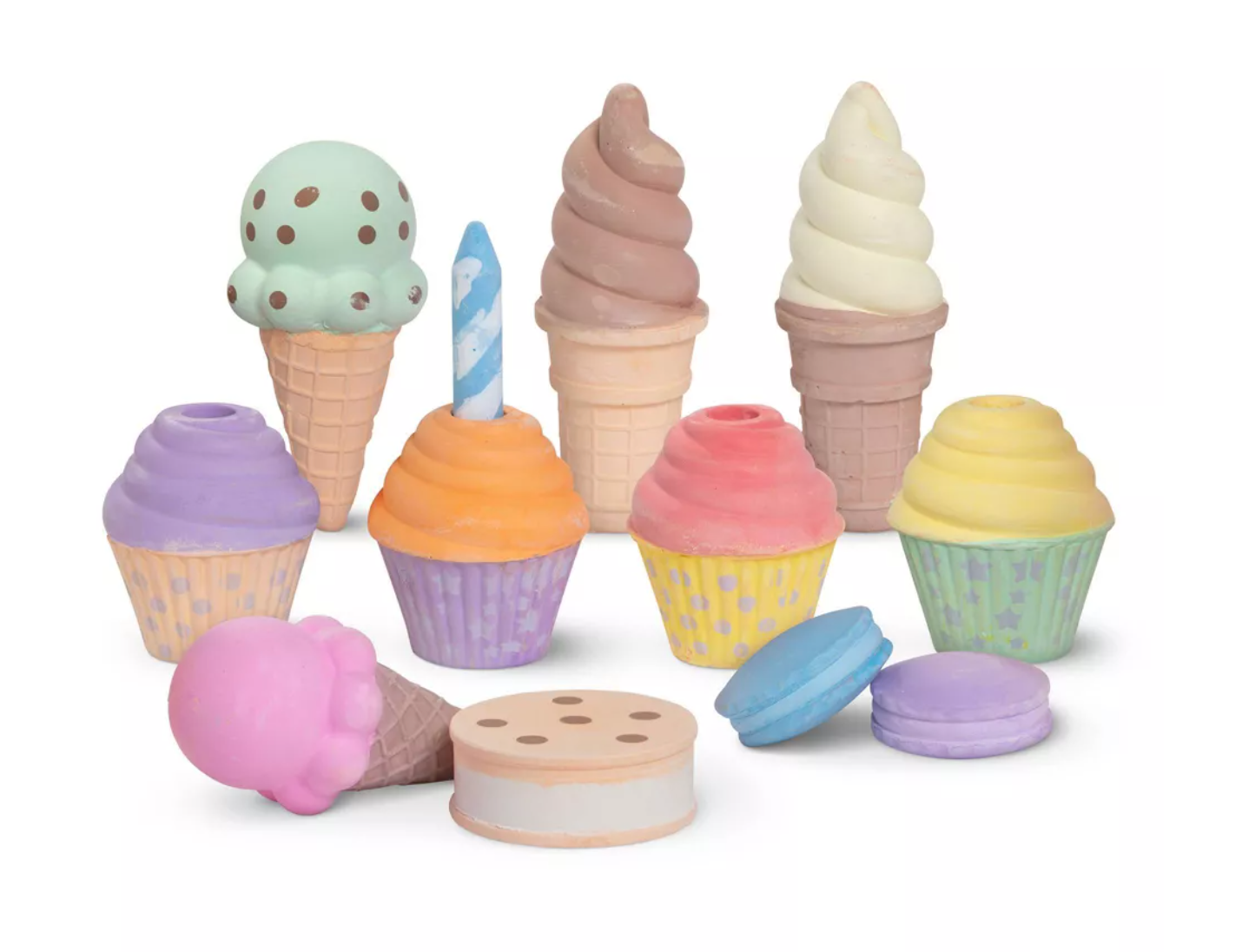 Ice Cream & Cake Chalk Set