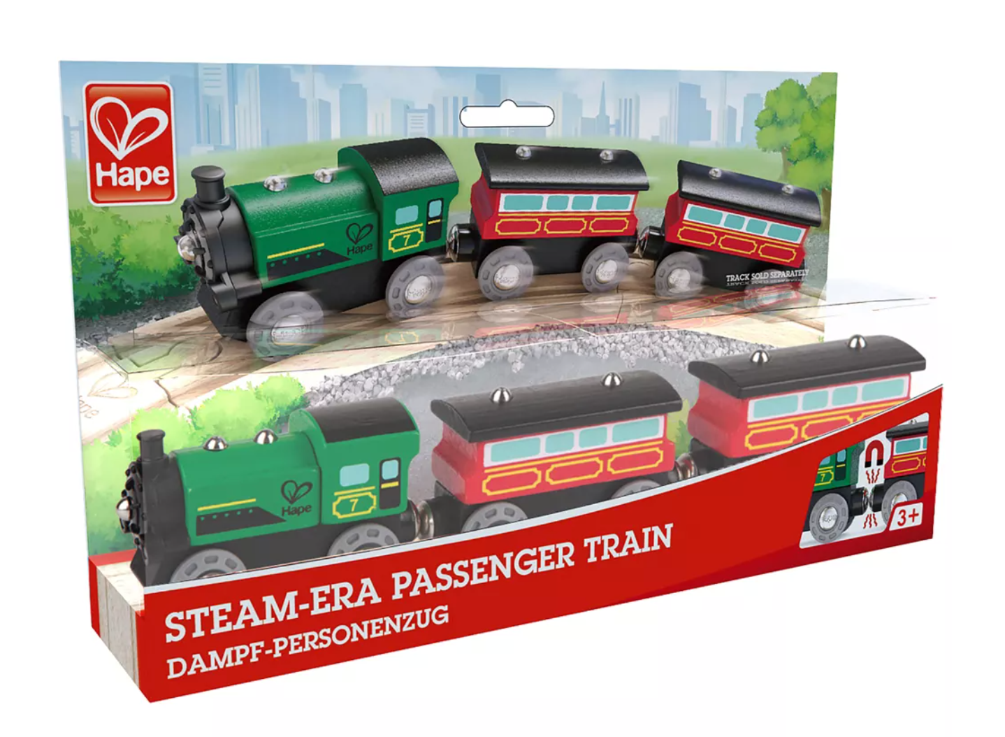 Steam-Era Passenger Train