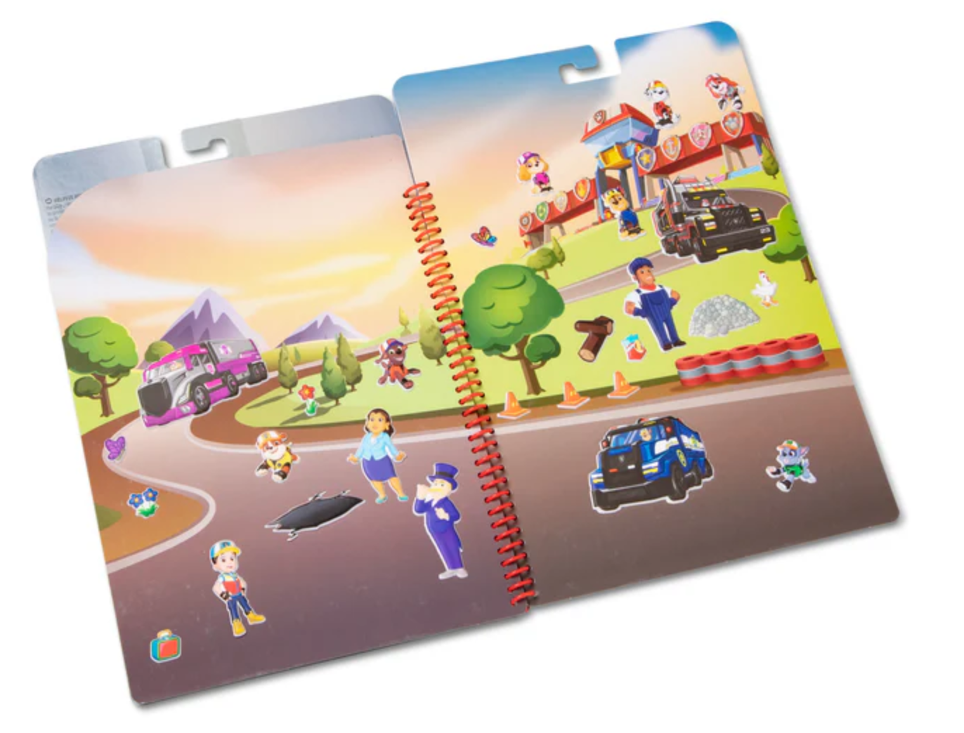Paw Patrol Puffy Stickers - Big Truck Pups