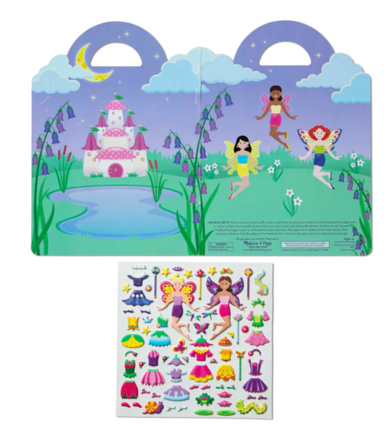 Puffy Sticker Play Set - Fairy