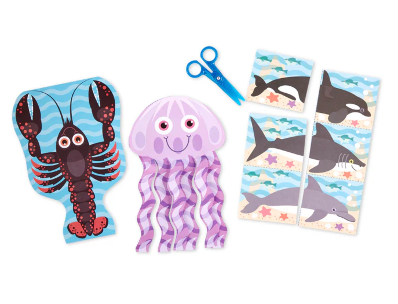 Sea Life Scissor Skills
