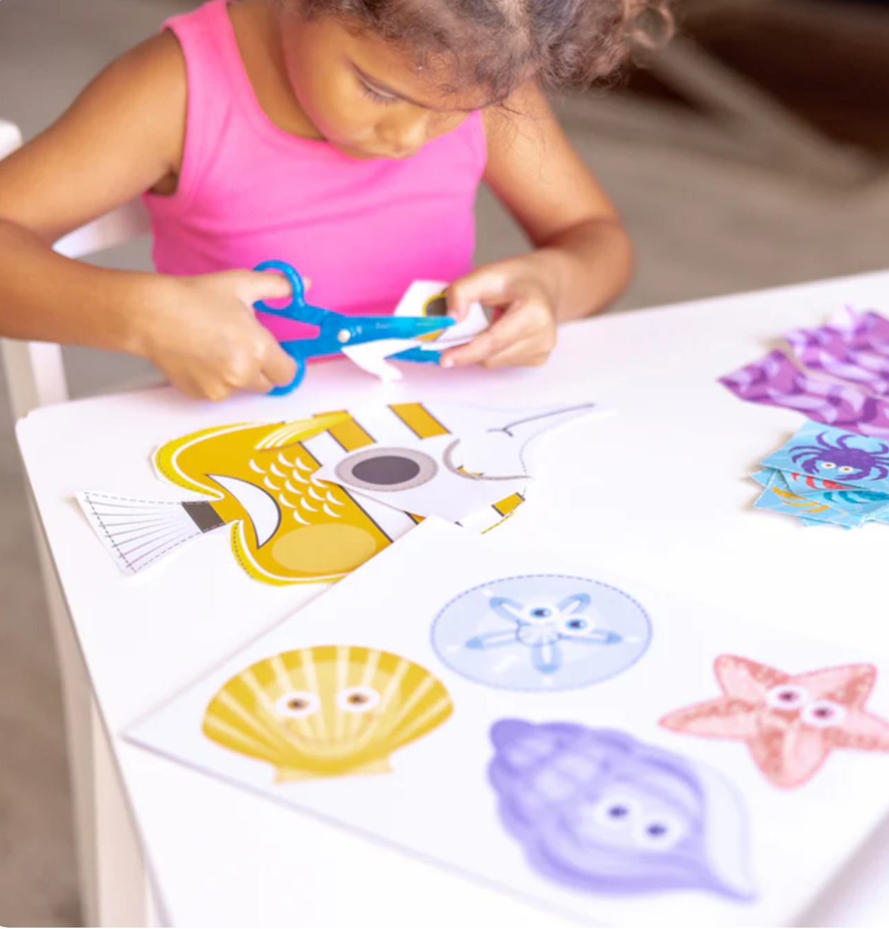 Sea Life Scissor Skills