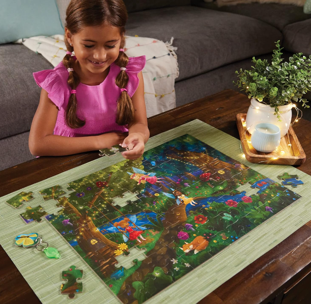 Seek and Find Glow Puzzle - Twilight Fairies