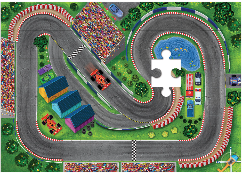 Puzzle and Play: Race Day