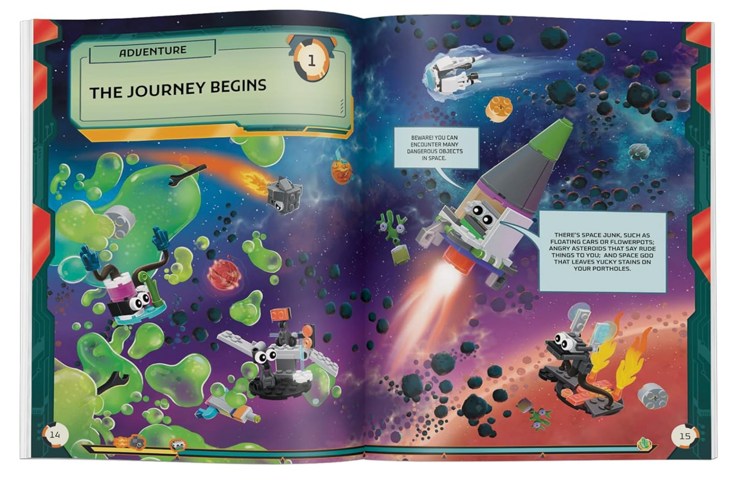 LEGO Books: Build Your Own Story! Space Rescue