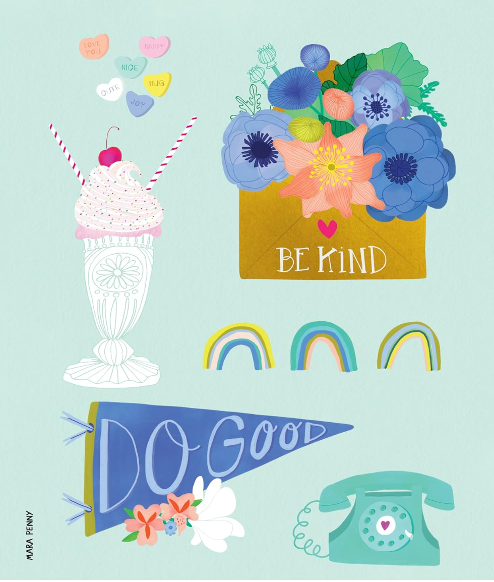 Live Love Sparkle: A Sticker Book Full of Inspiration