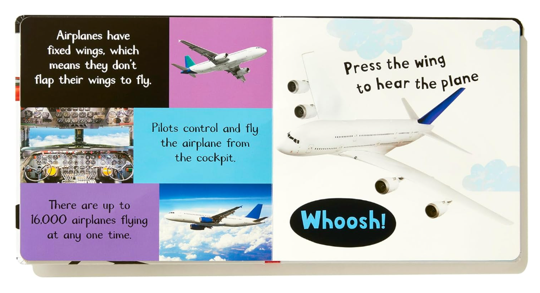 Noisy Things That Go: My First Touch and Feel Sound Book