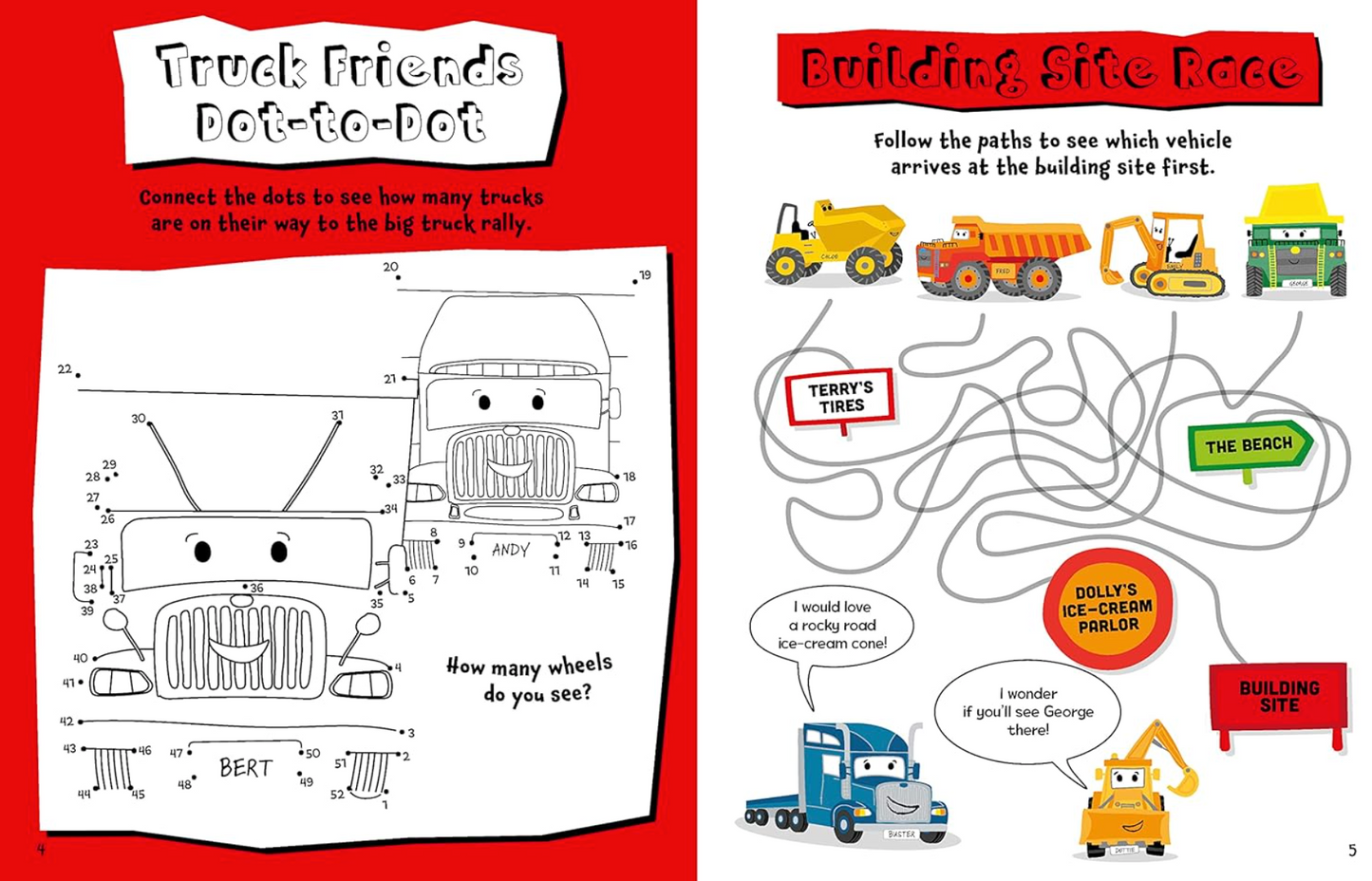 Boredom Busters: Things That Go Sticker Activity