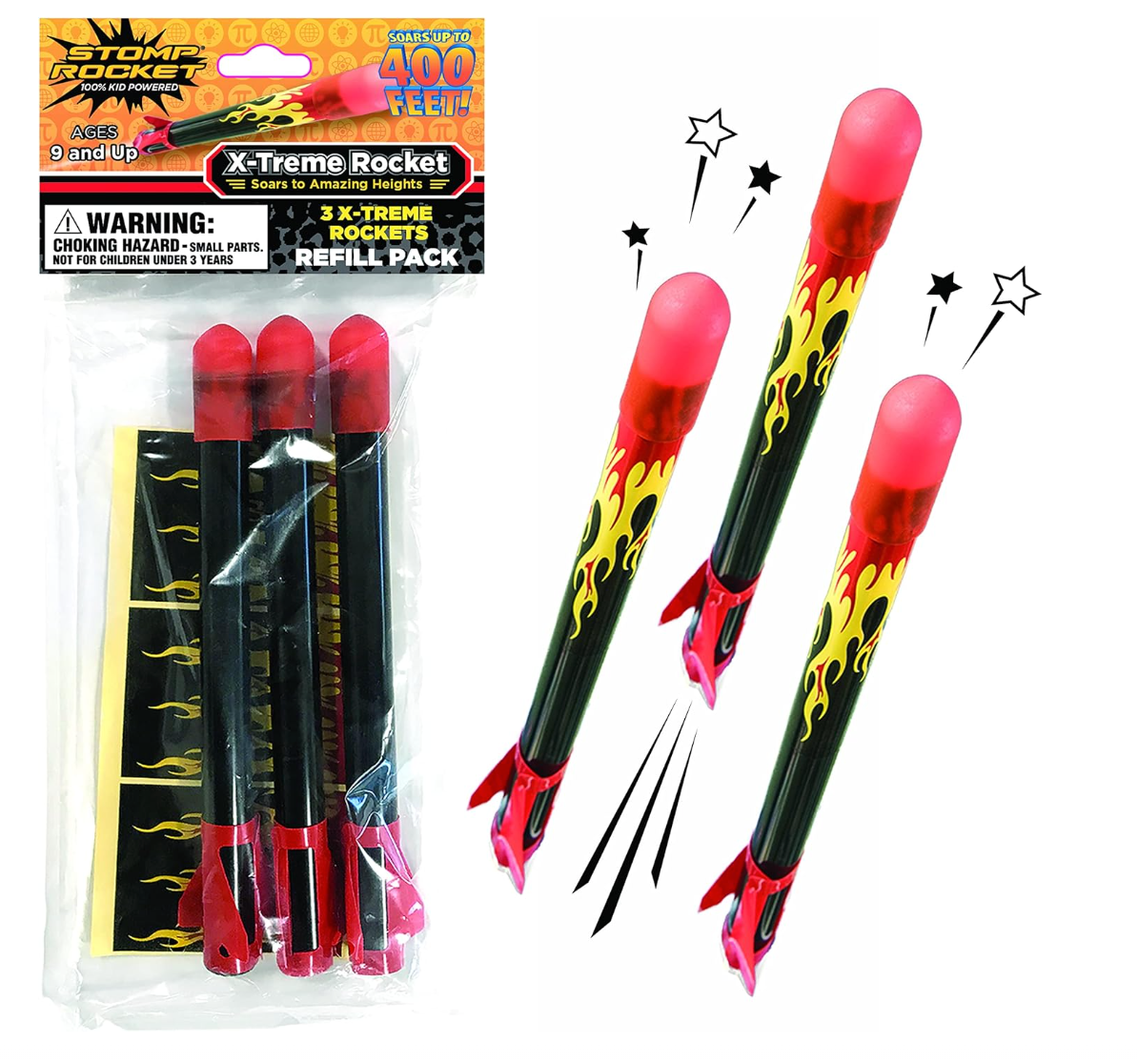 Stomp Rocket X-Treme Refill Pack