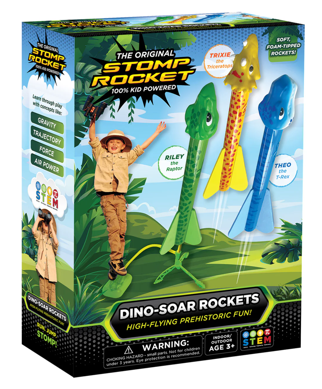 Stomp Rocket Dino-Soar Rockets