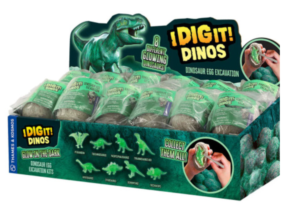 I Dig It! Dinos - Glow in the Dark Dino Eggs