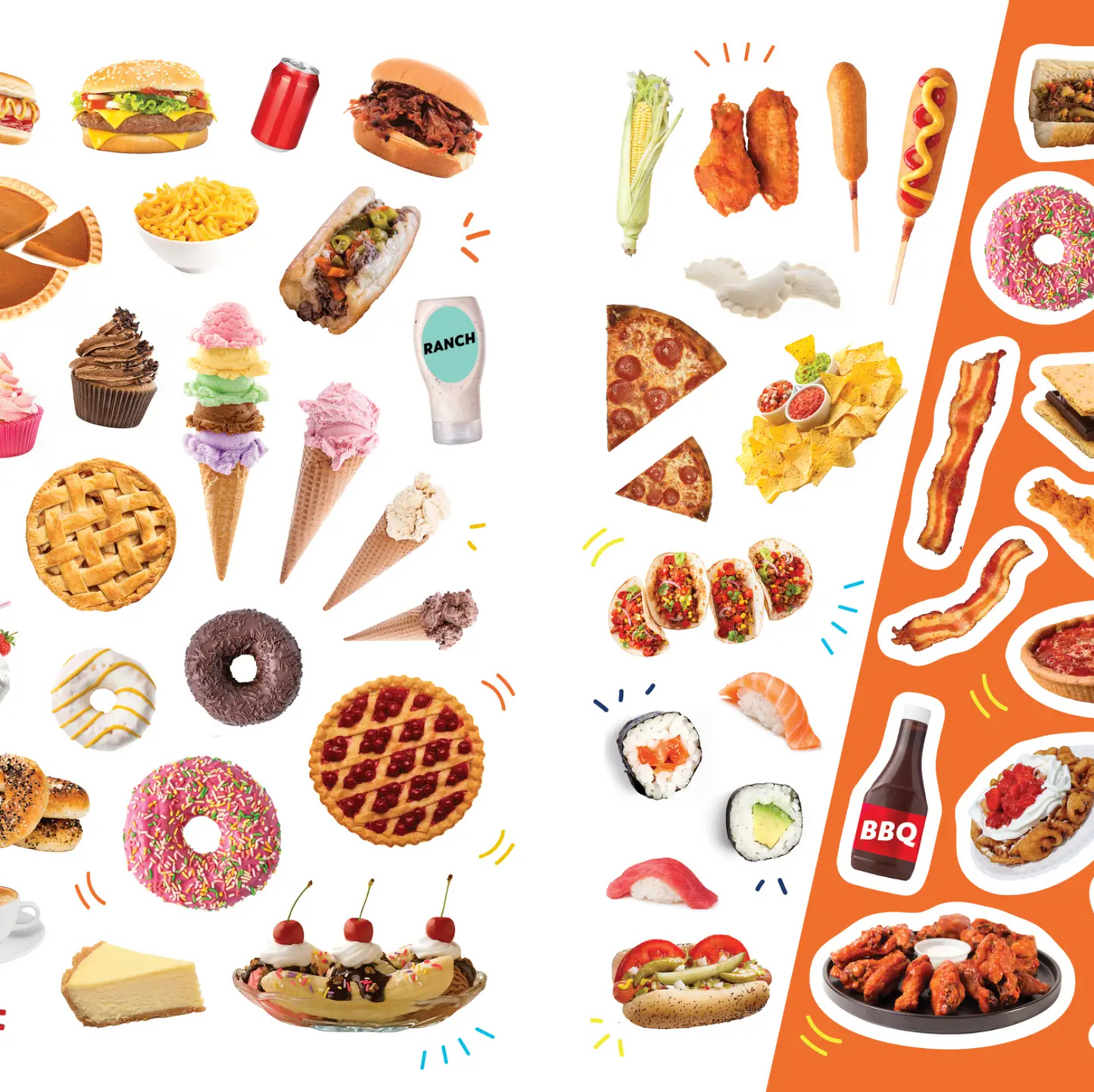 1,000 Stickers: USA