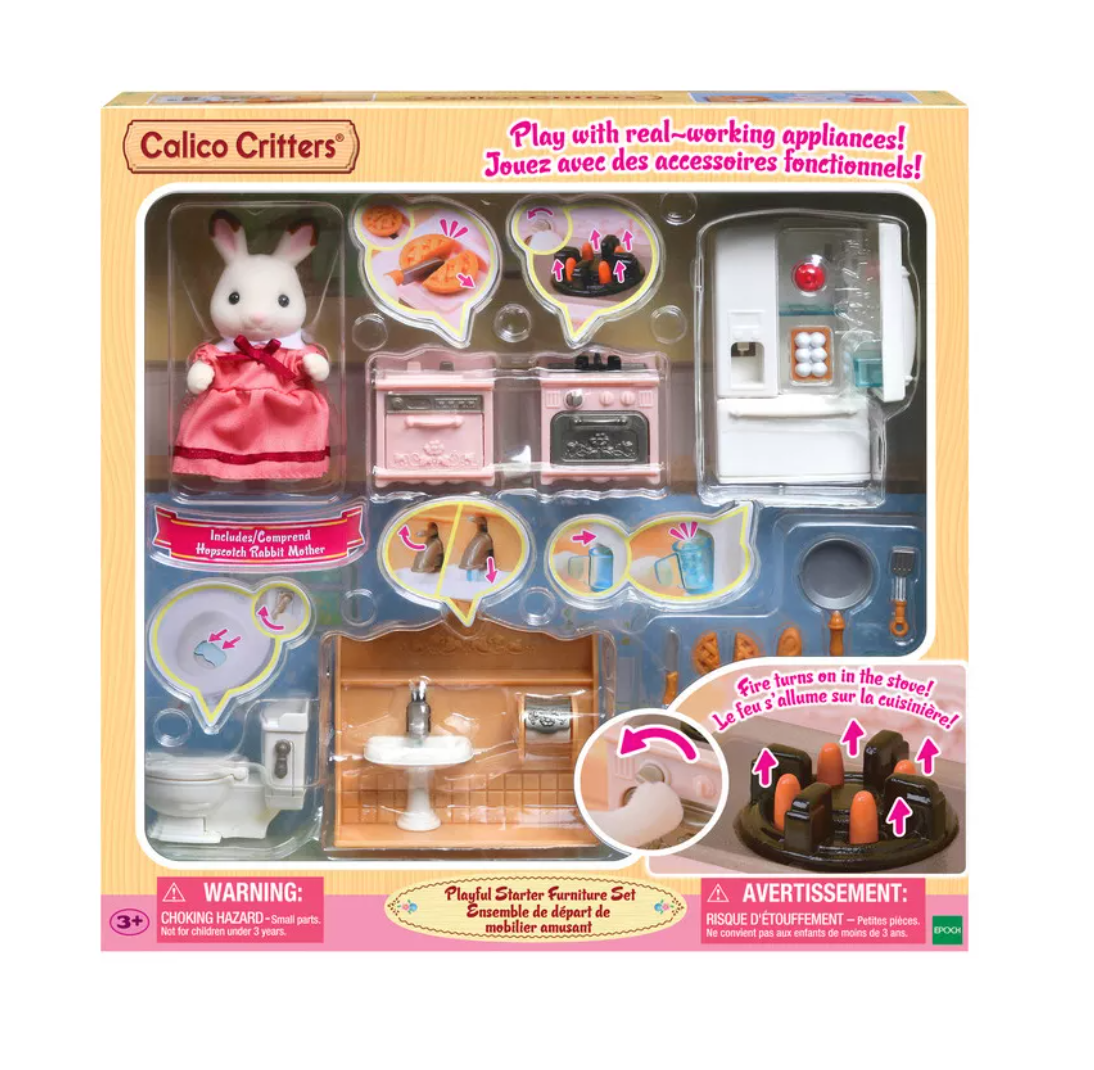 Calico Critters Playful Starter Furniture Set