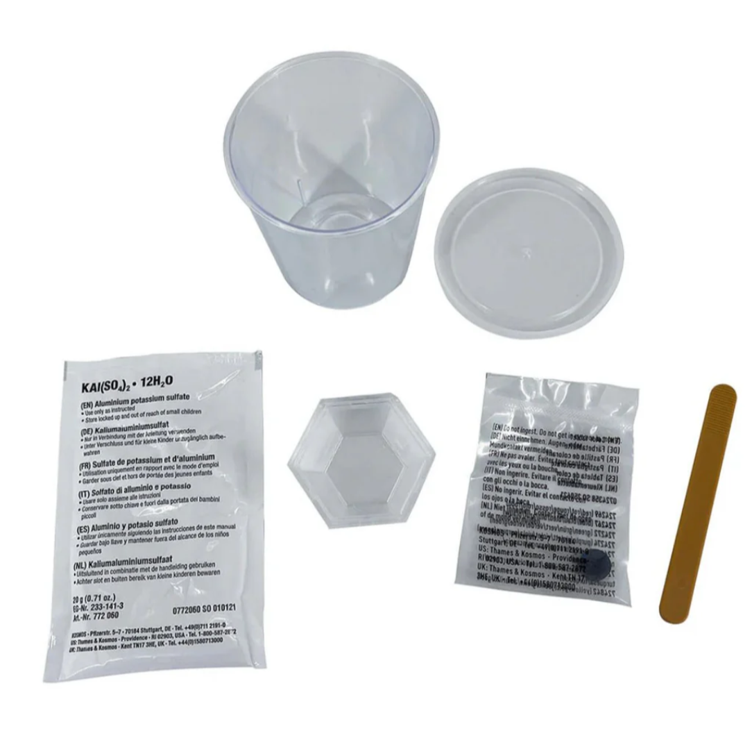 Make & Display Colorful Crystals