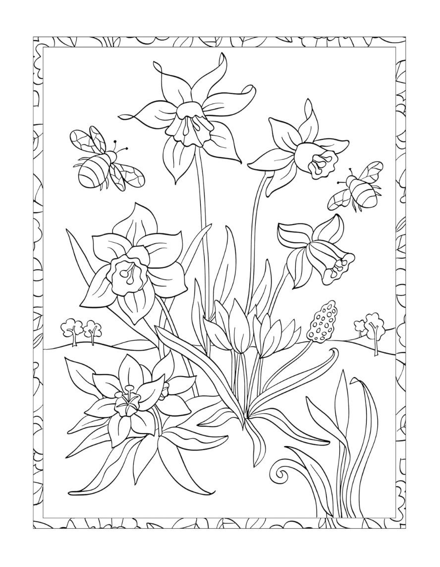 Mom's Coloring Book for Stress Relief