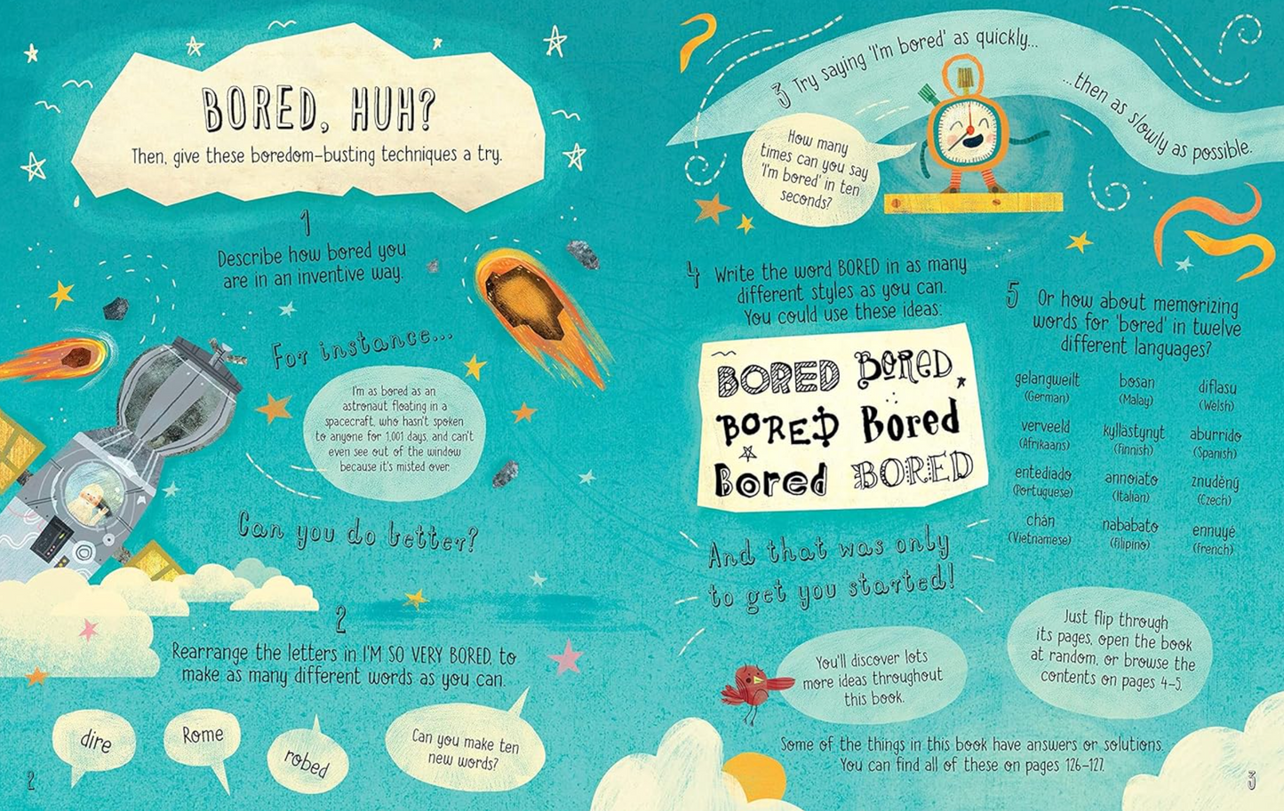 Never Get Bored Book