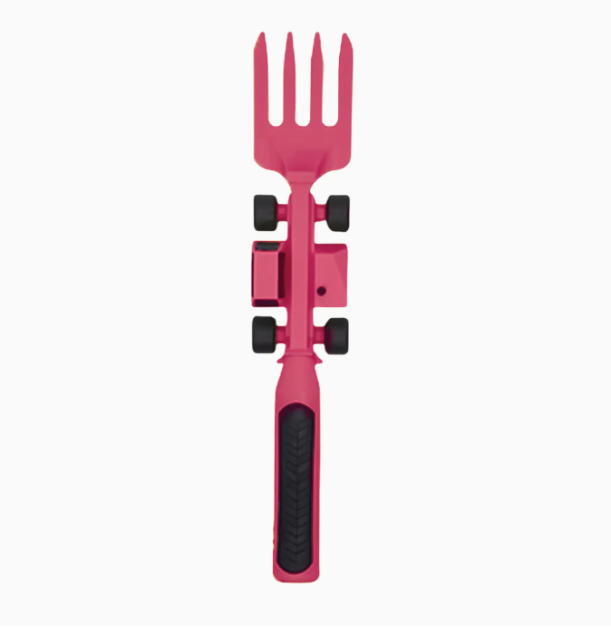 Pink Construction Fork