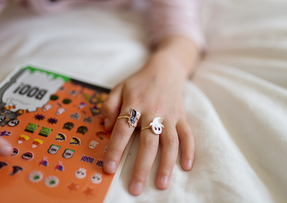 Spooky Wooky Halloween Ring Assortment