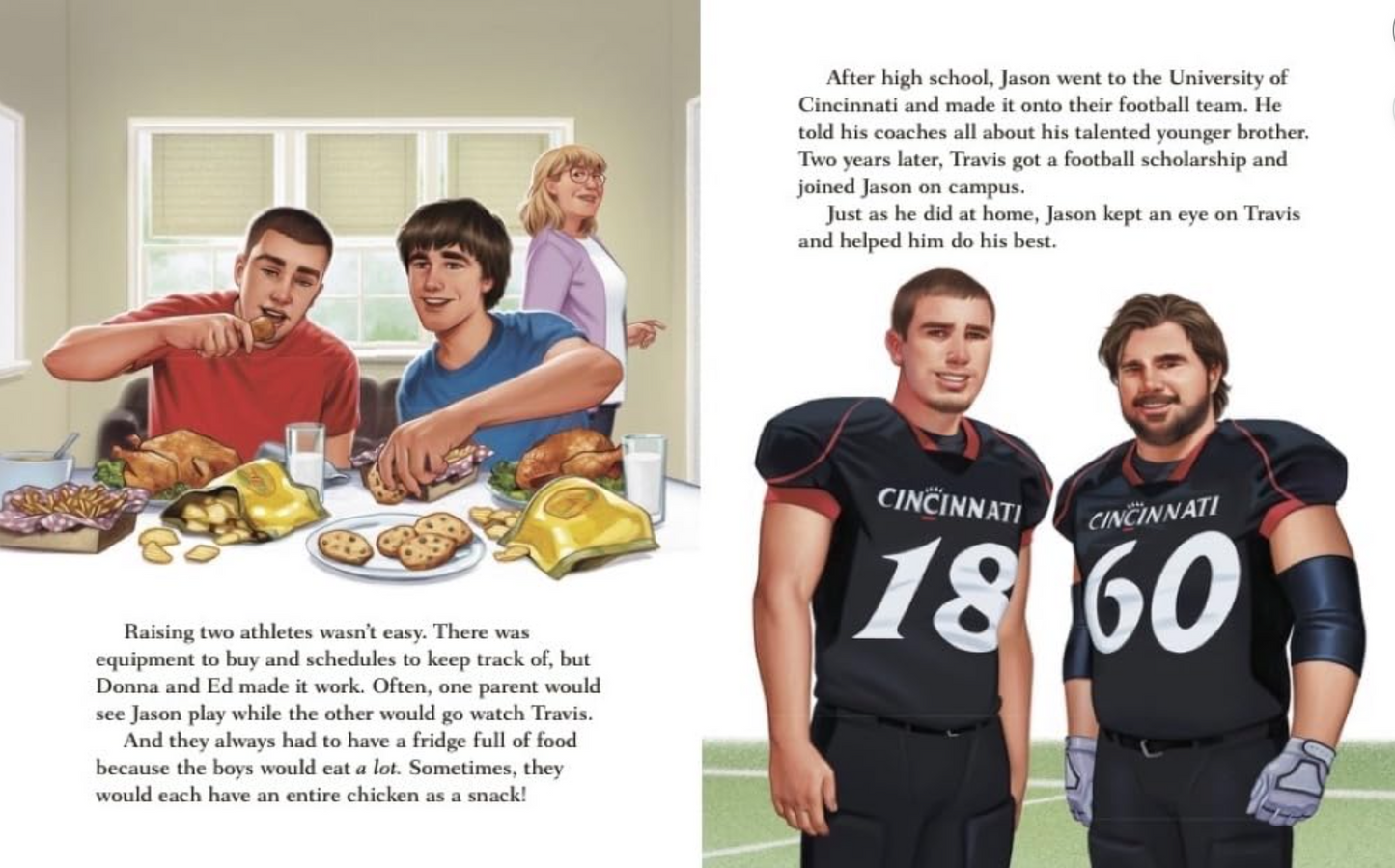 The Kelce Brothers Little Golden Book