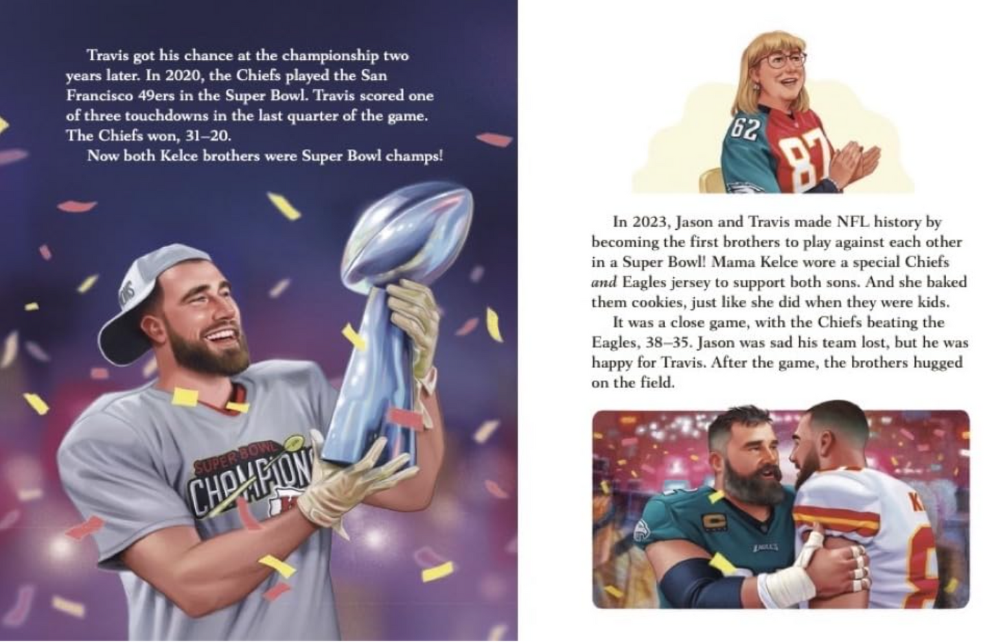 The Kelce Brothers Little Golden Book
