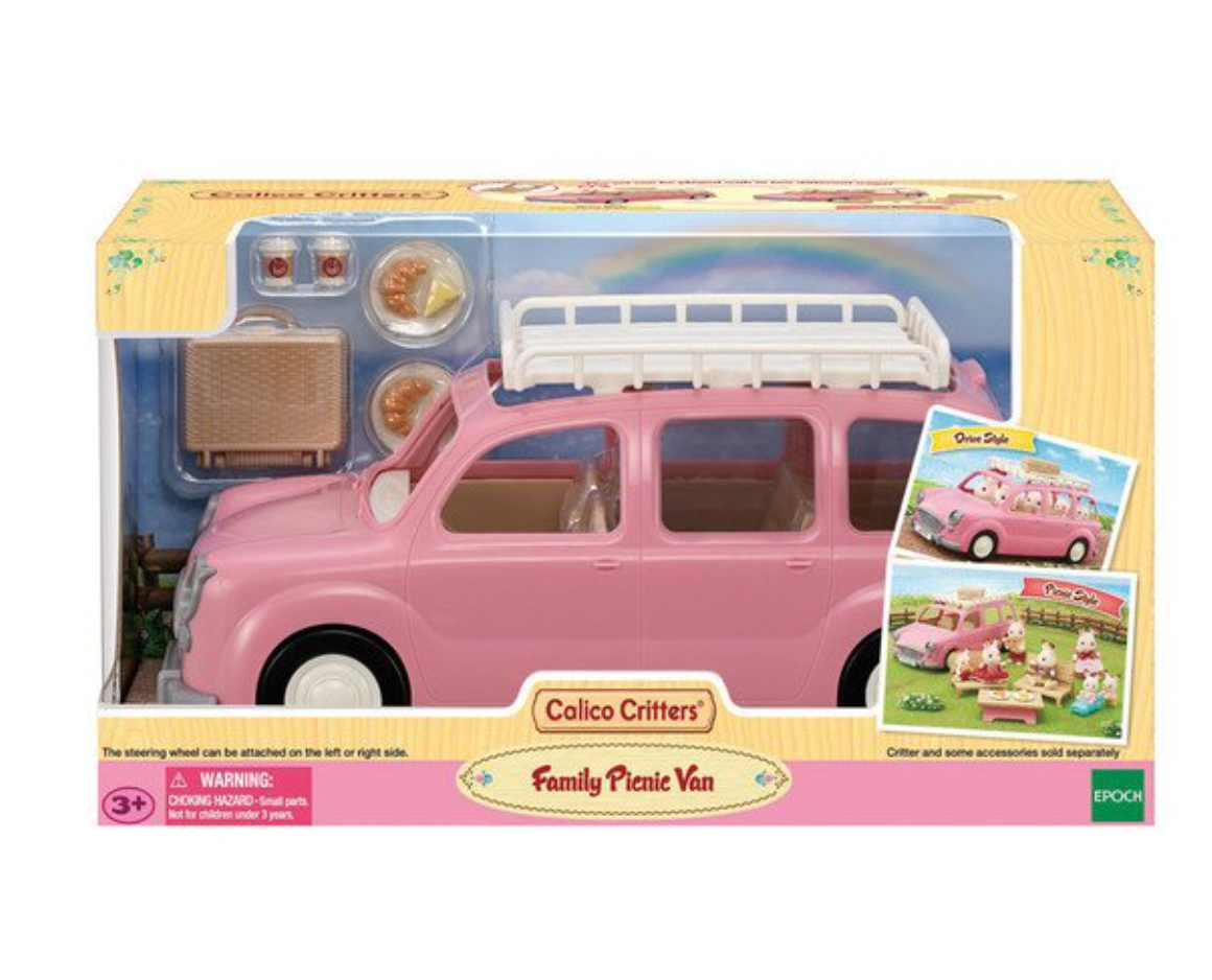 Calico Critters Family Picnic Van