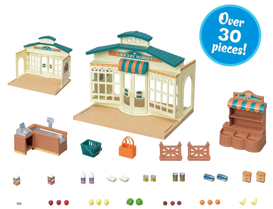 Calico Critters Grocery Market