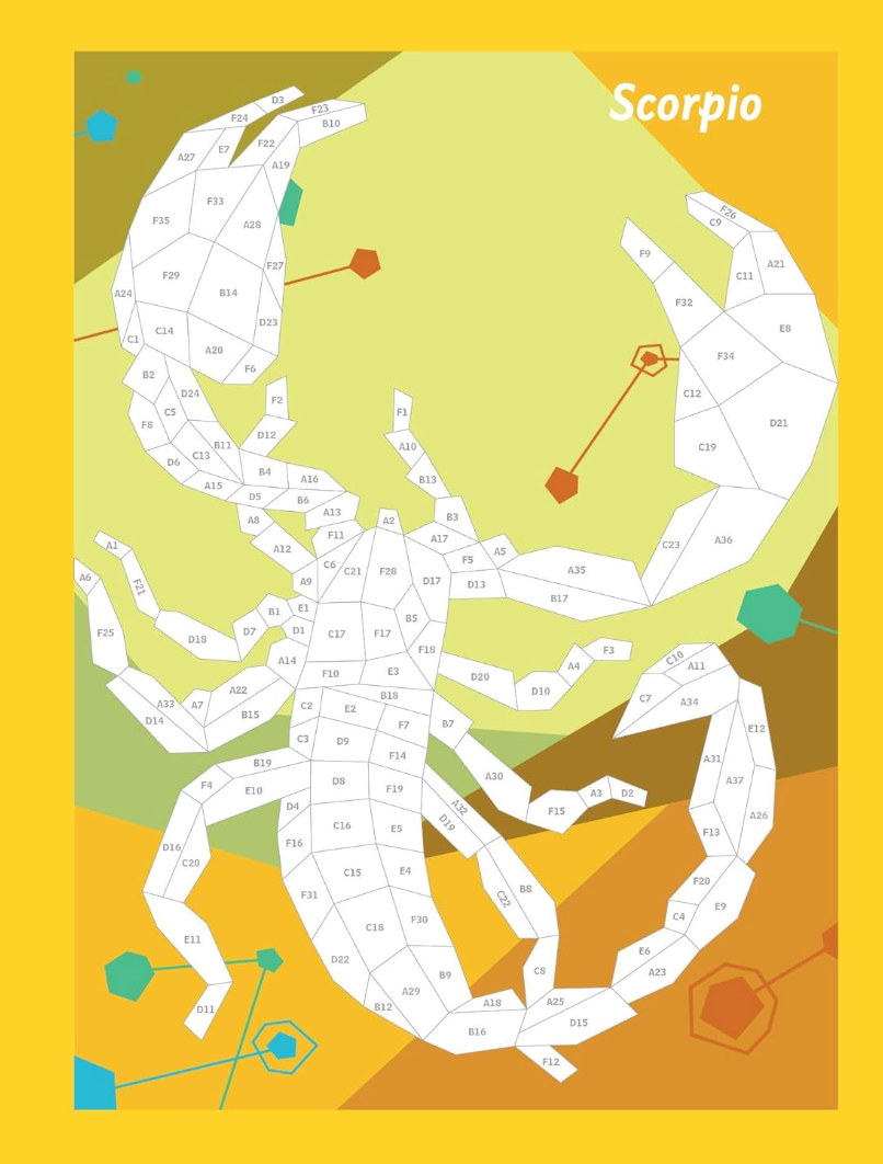 Paint by Sticker Zodiac