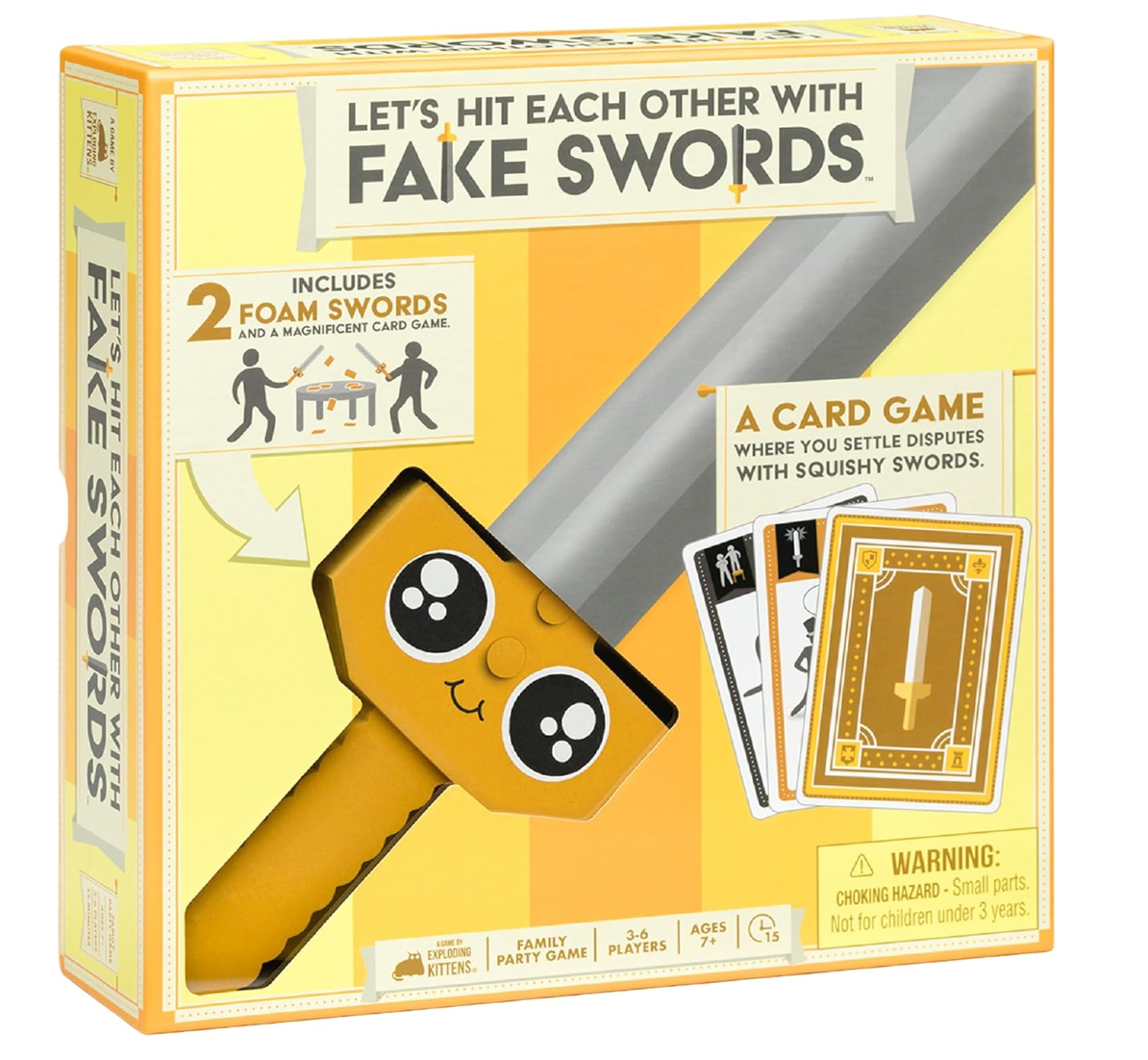 Let's Hit Each Other with Fake Swords