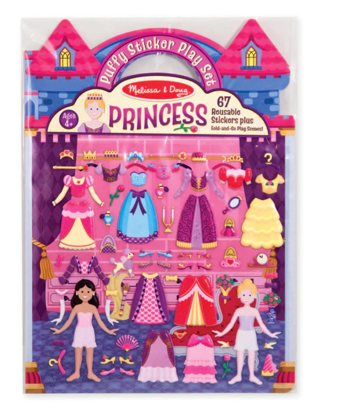 Puffy Sticker Playset - Princess