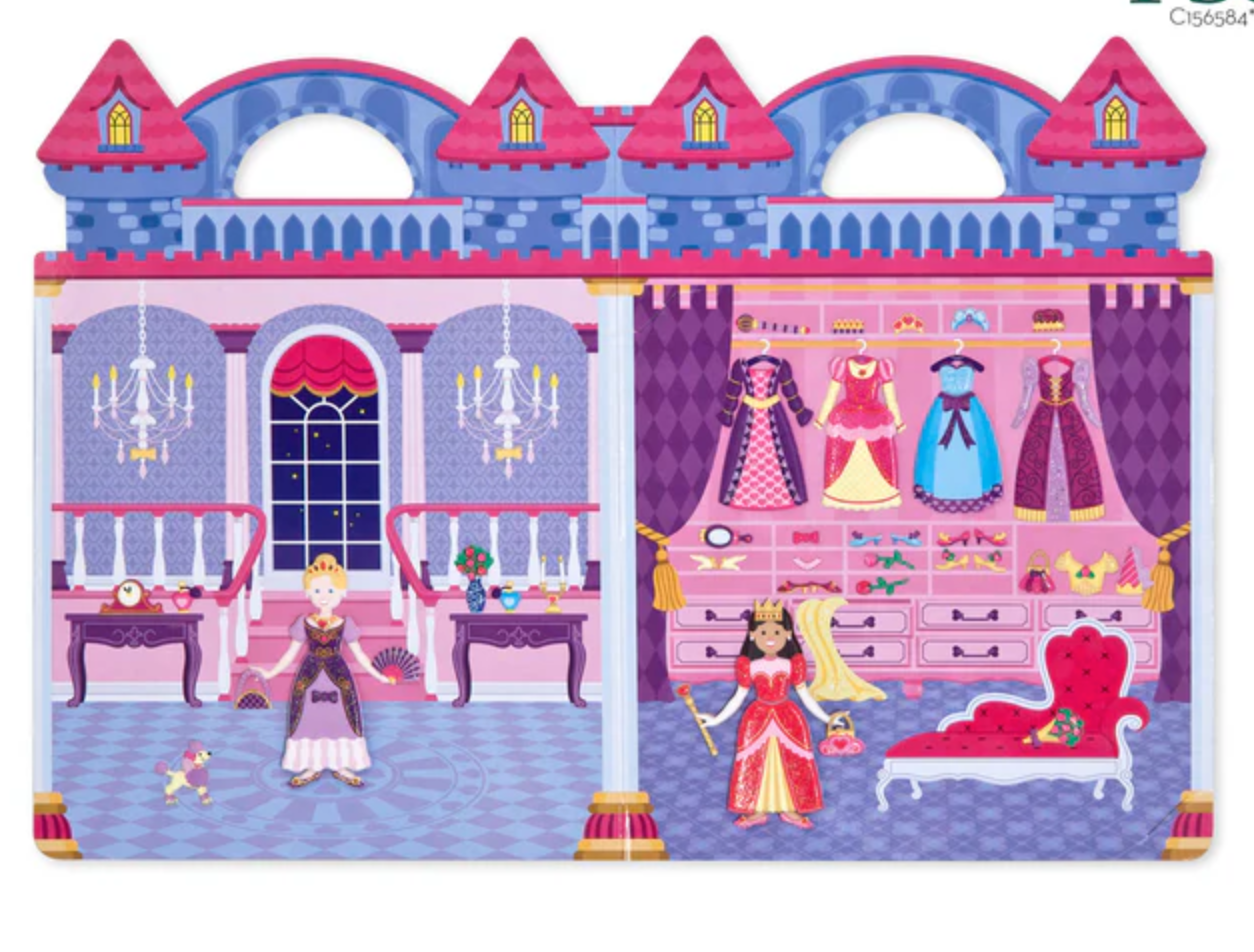 Puffy Sticker Playset - Princess