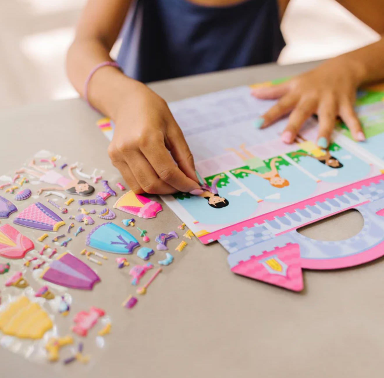 Puffy Sticker Playset - Princess