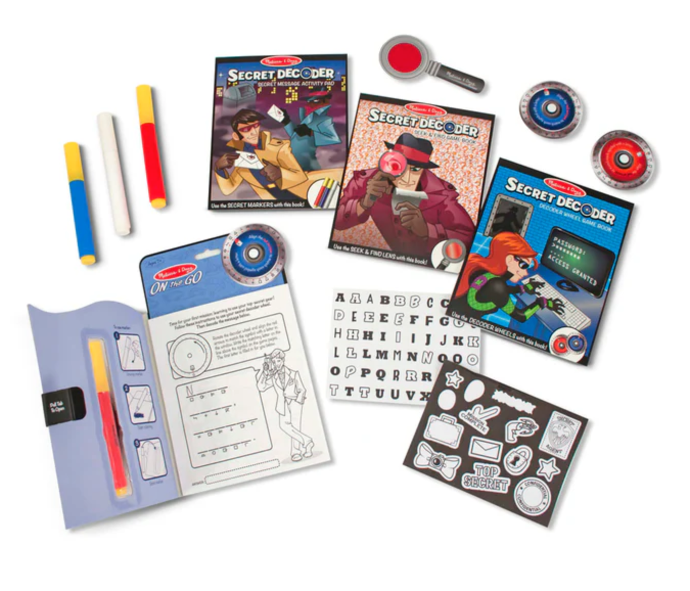 Secret Decoder Deluxe Activity Set