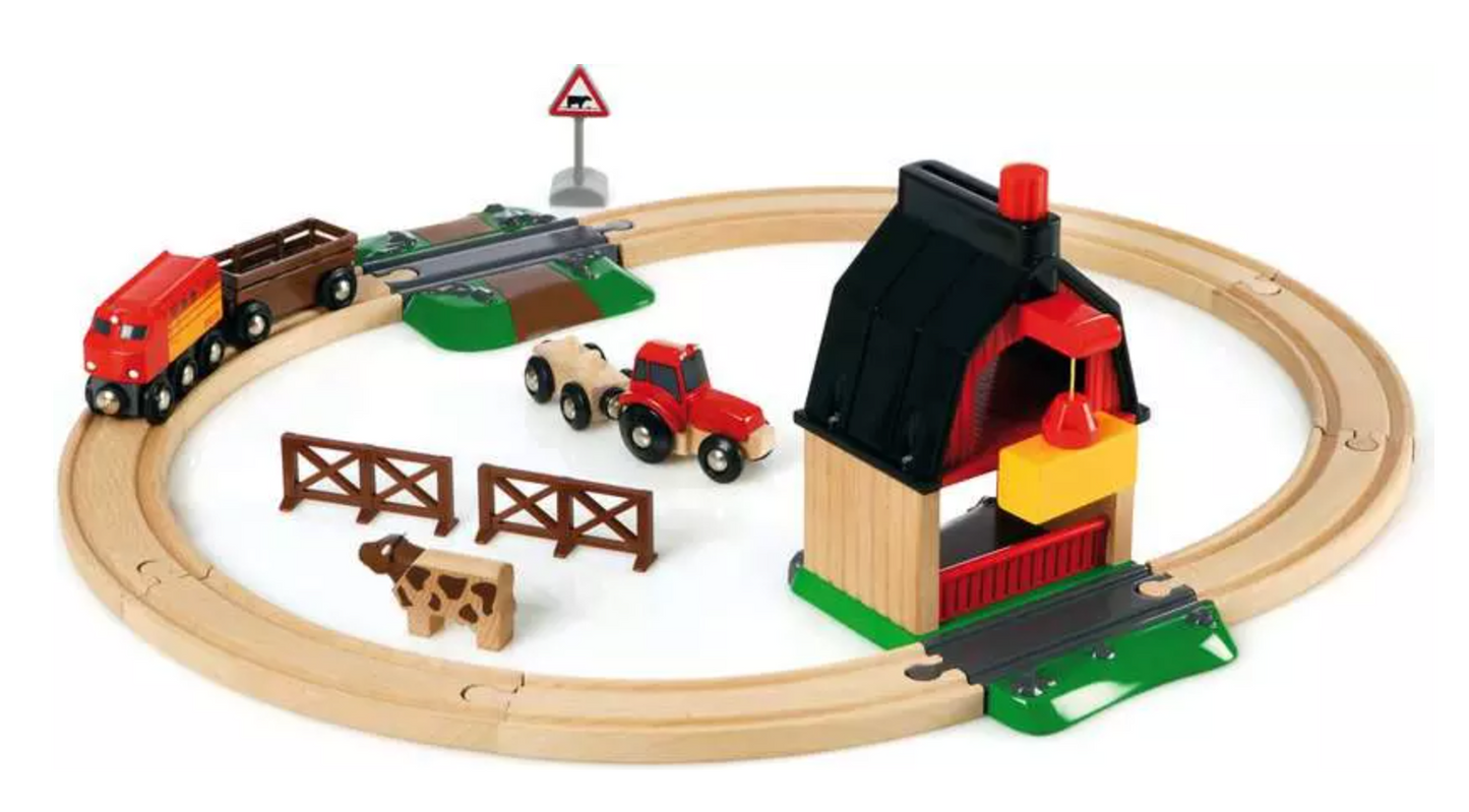 Brio Farm Railway Set