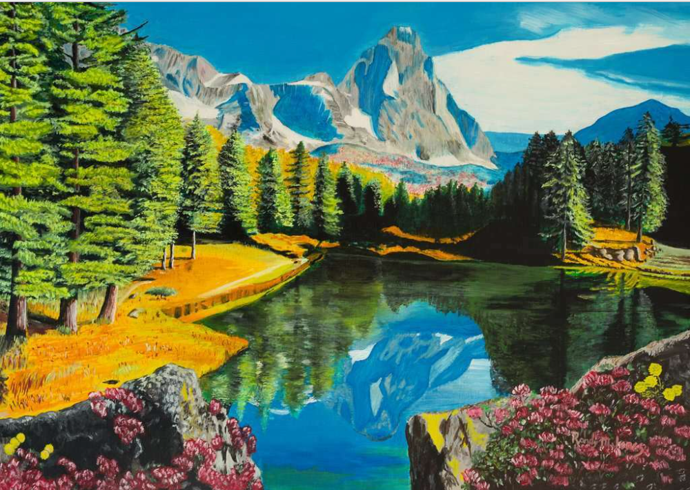 Rocky Mountain Reflections 300 pc. Puzzle