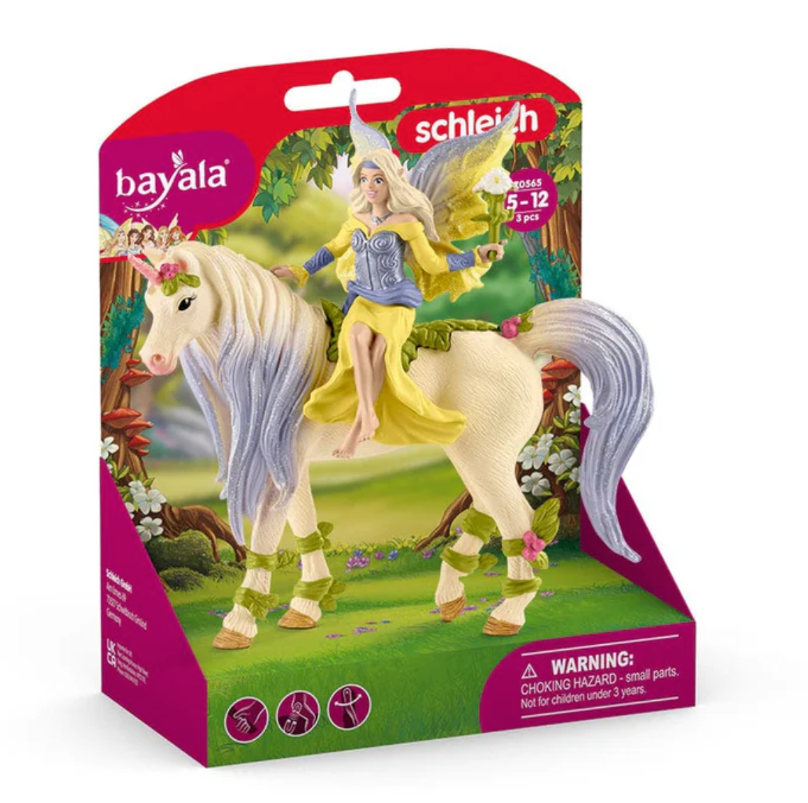 Schleich Animal - Fairy Sera with Blossom Unicorn