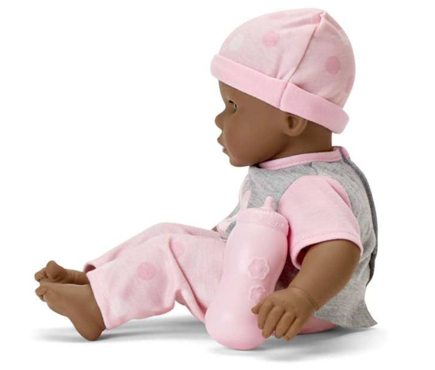 Sweet Smiles Doll - Pink (Dark Skin Tone)