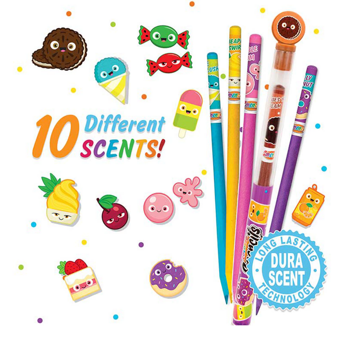 Colored Smencils 10 Pack