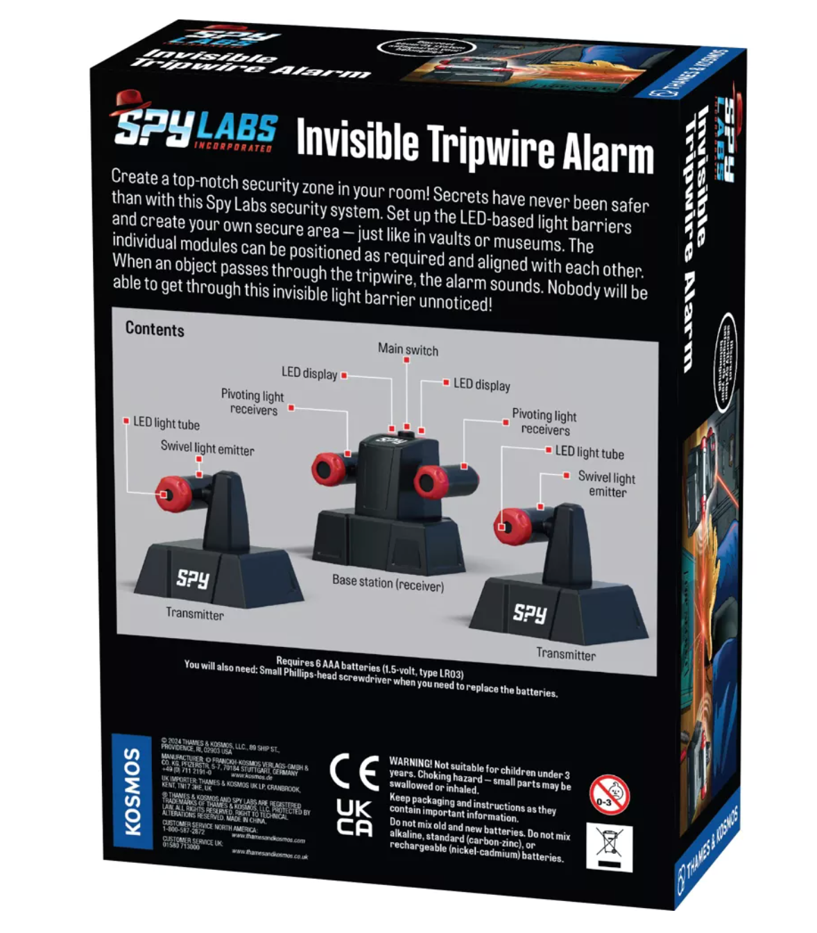 Spy Labs: Invisible Trip Wire Alarm
