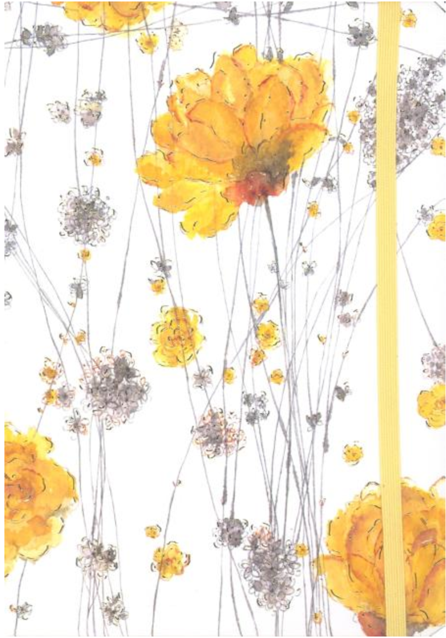 Yellow Flowers Journal
