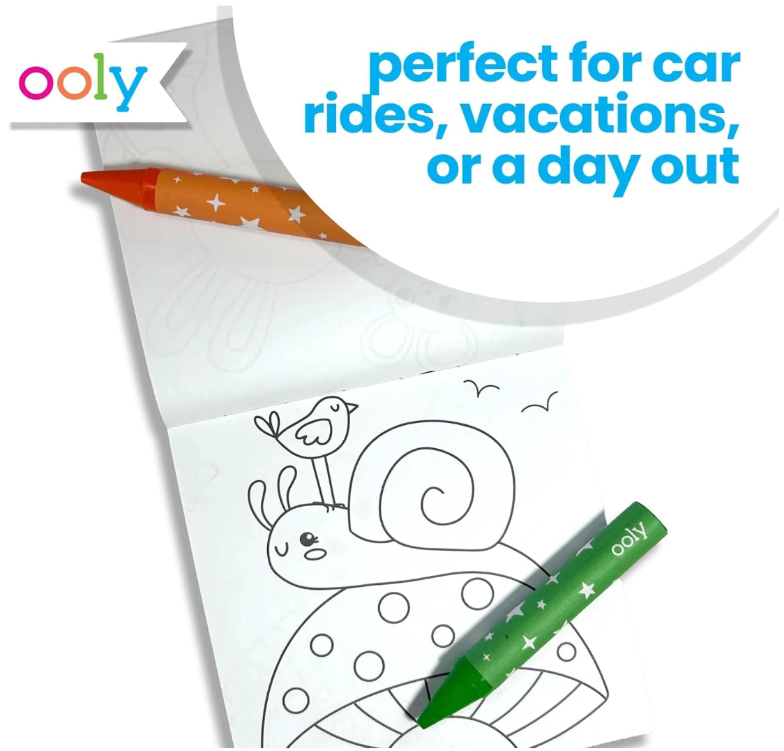Carry-Along Coloring Set - Garden Pals