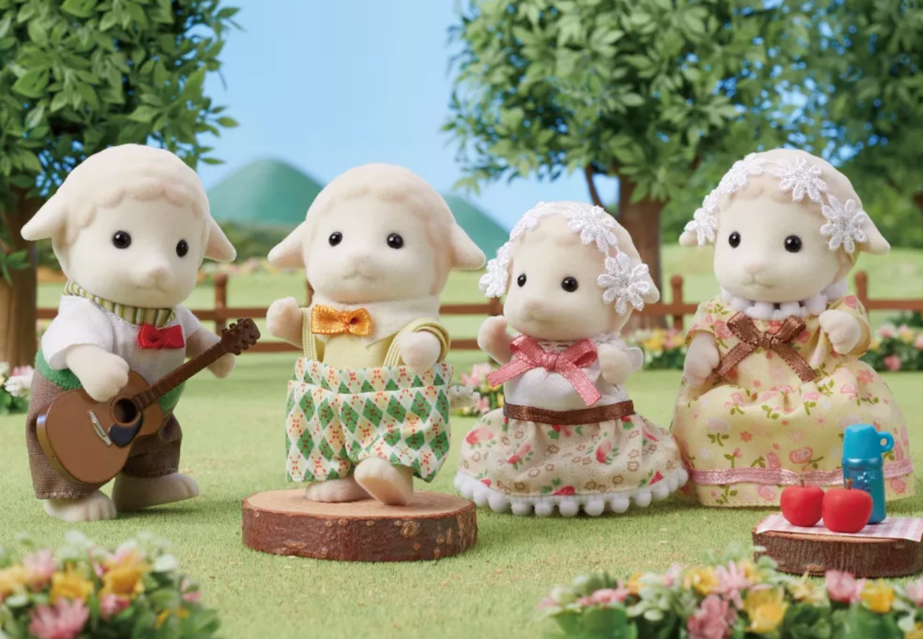 Calico Critters Sheep Family