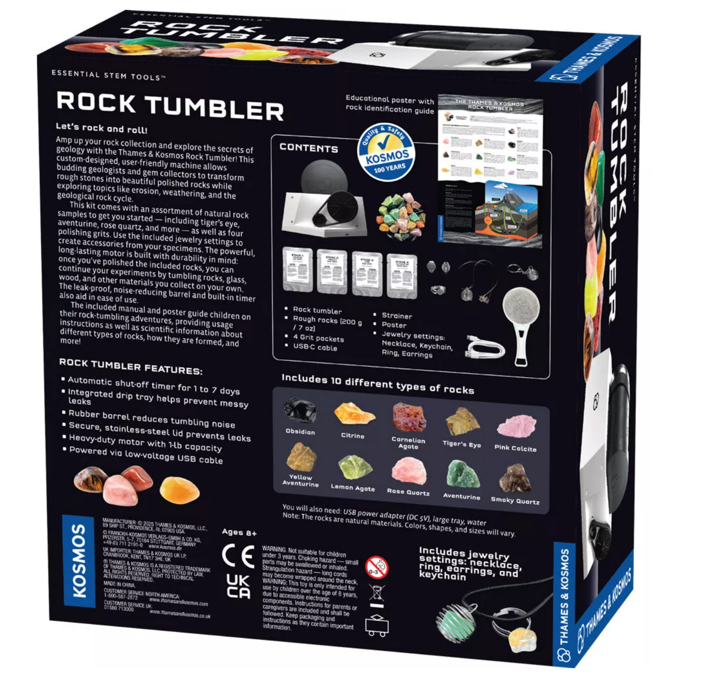 The Thames & Kosmos Rock Tumbler