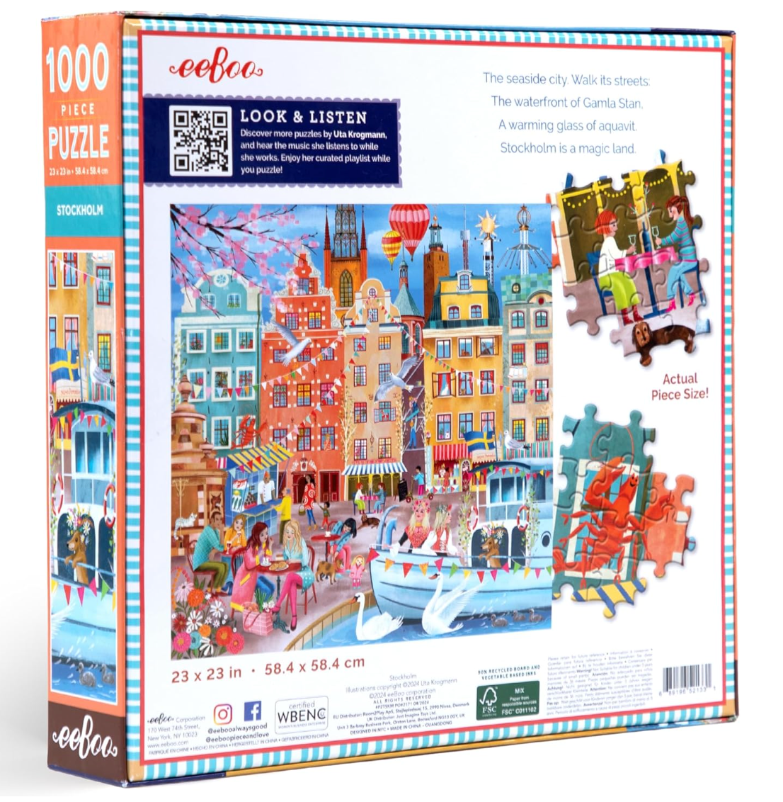 Stockholm 1000 pc. Puzzle