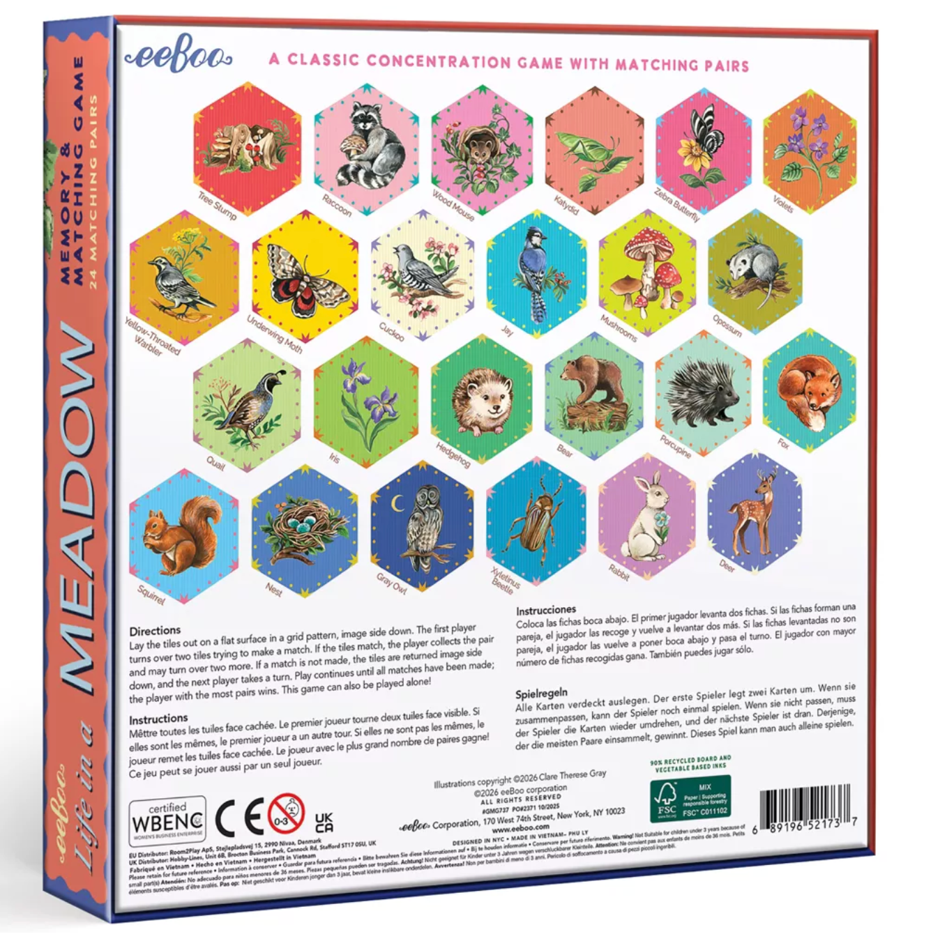 Life in a Meadow Matching Game