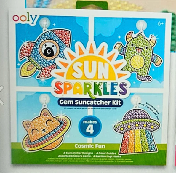 Sun Sparkles Gem Suncatcher Kit - Cosmic Fun