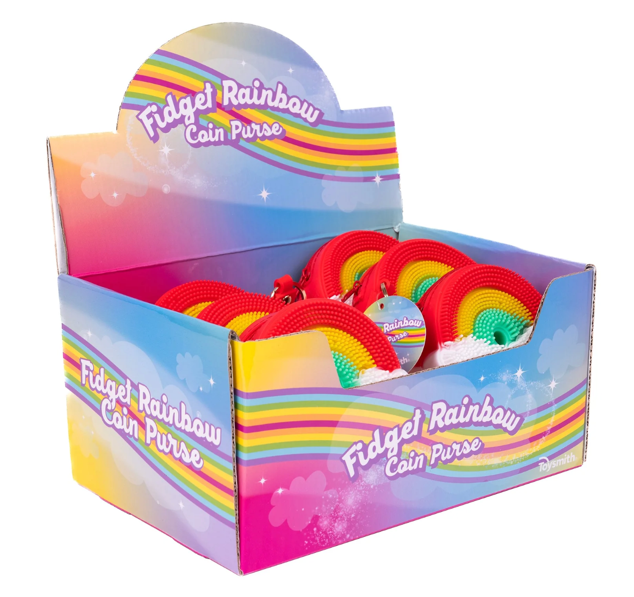 Fidget Rainbow Coin Purse & Keychain