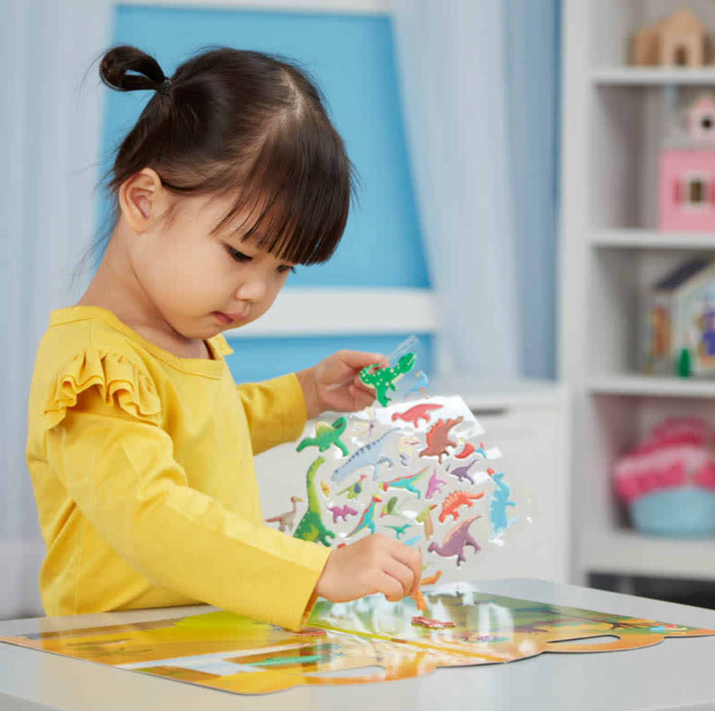 Puffy Sticker Play Set - Dinosaur