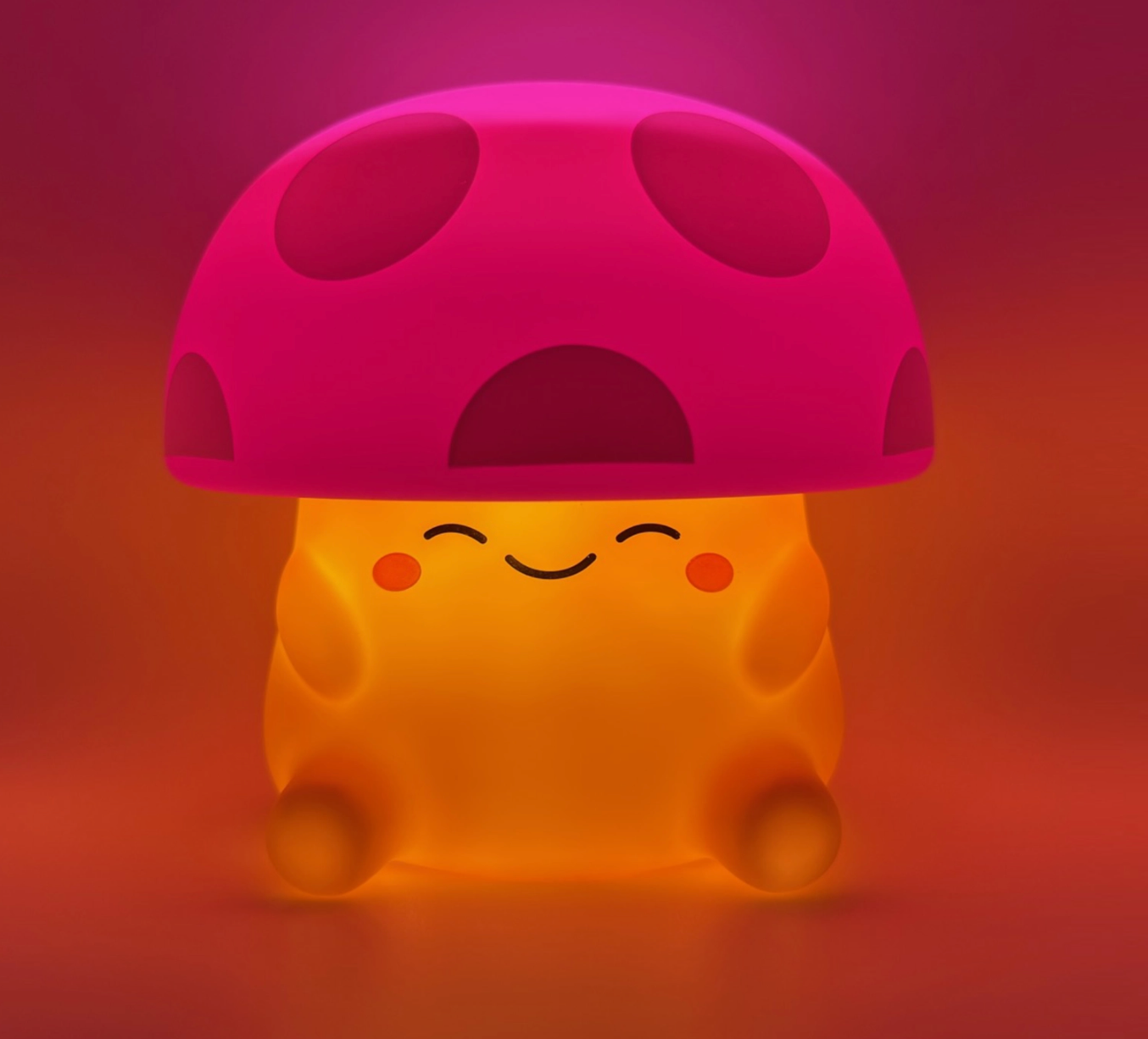 Mushi Ambient Mushroom Light - Pink