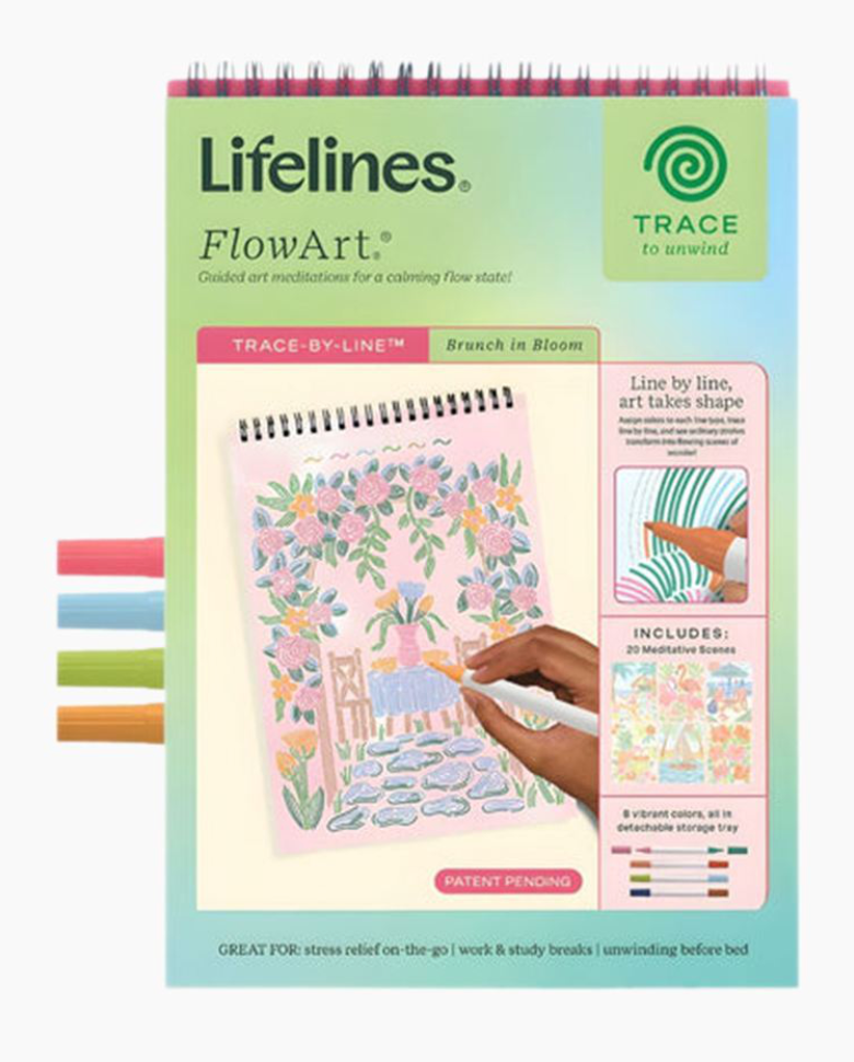 FlowArt Trace-by-Line - Brunch in Bloom