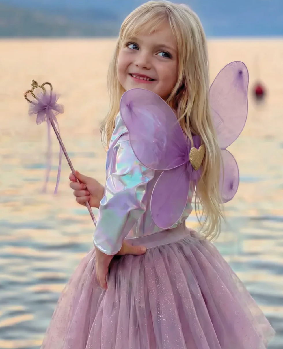 Royal Fairy Princess Skirt Set, Size 4-6 - Pink